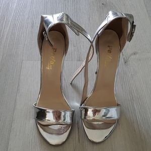 Beautiful Silver Heels